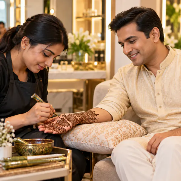 Mehendi for men